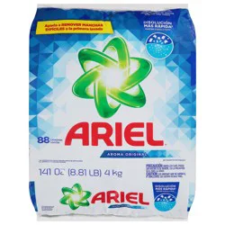 Ariel Powder Laundry Detergent, Original Scent, 141 oz, 88 Loads