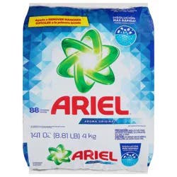 Ariel Powder Laundry Detergent, Original Scent, 141 oz, 88 Loads