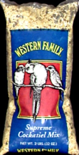 slide 1 of 1, Western Family Cockatiel Bird Seed, 2 lb