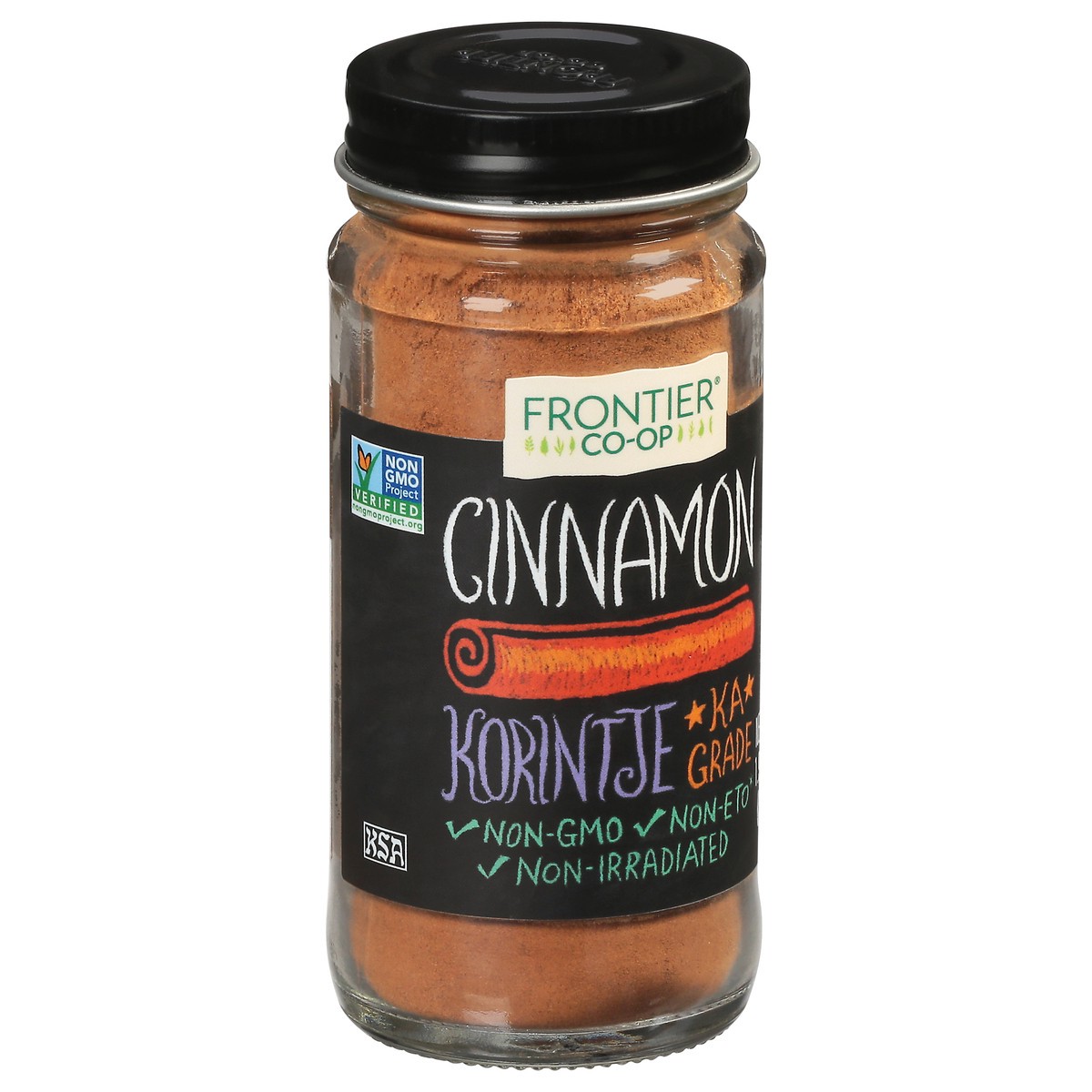 slide 5 of 9, Frontier Co-Op Korintje Cinnamon 1.92 oz, 1.92 oz