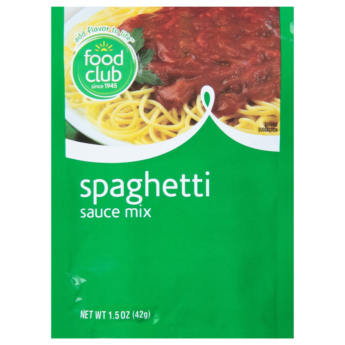 slide 1 of 6, Food Club Spaghetti Sauce Mix, 1.5 oz