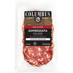 Columbus Sliced Grande Soppresata Salame