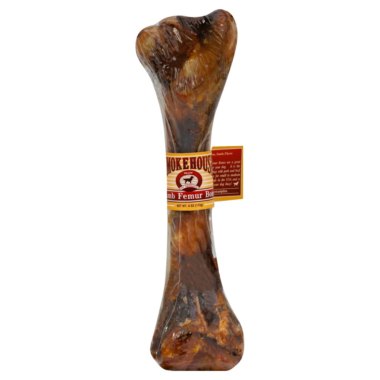 slide 1 of 6, Smokehouse Lamb Femur Bone, 1 ct