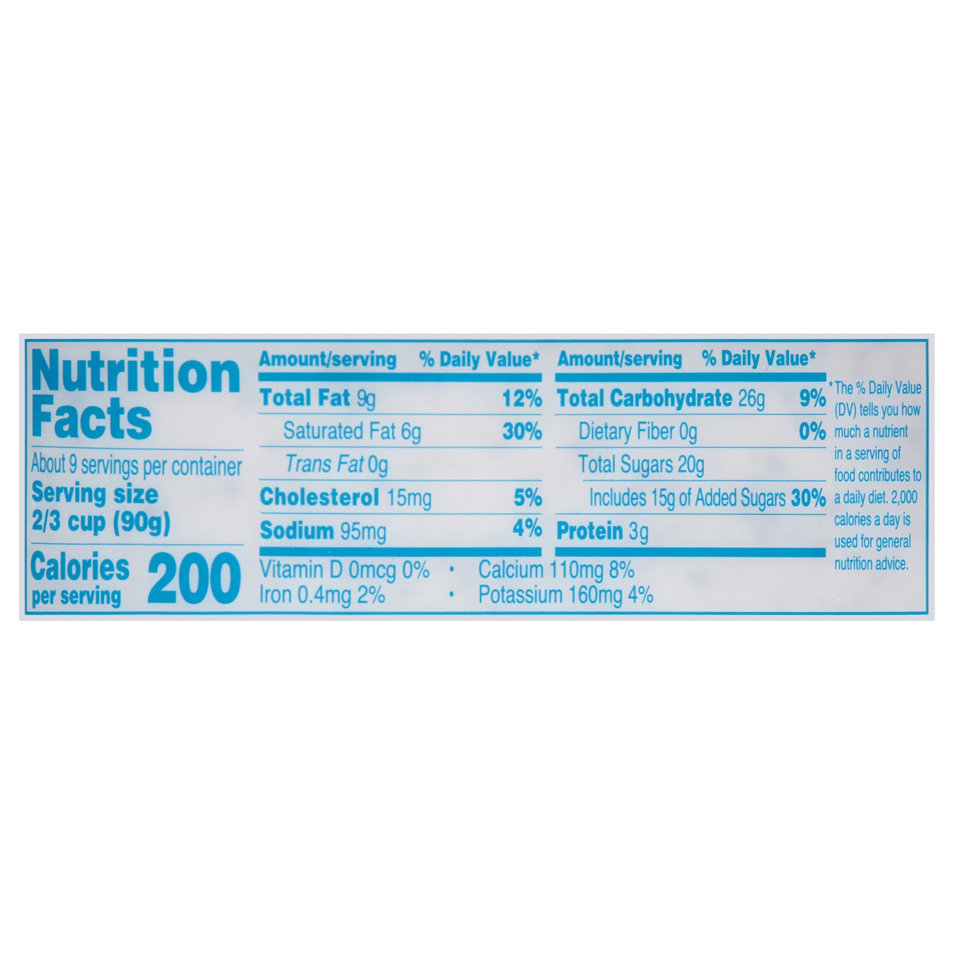 slide 3 of 5, Blue Bunny Soft Cookies and Cream Frozen Dairy Dessert, 46 fl oz, 46 fl oz