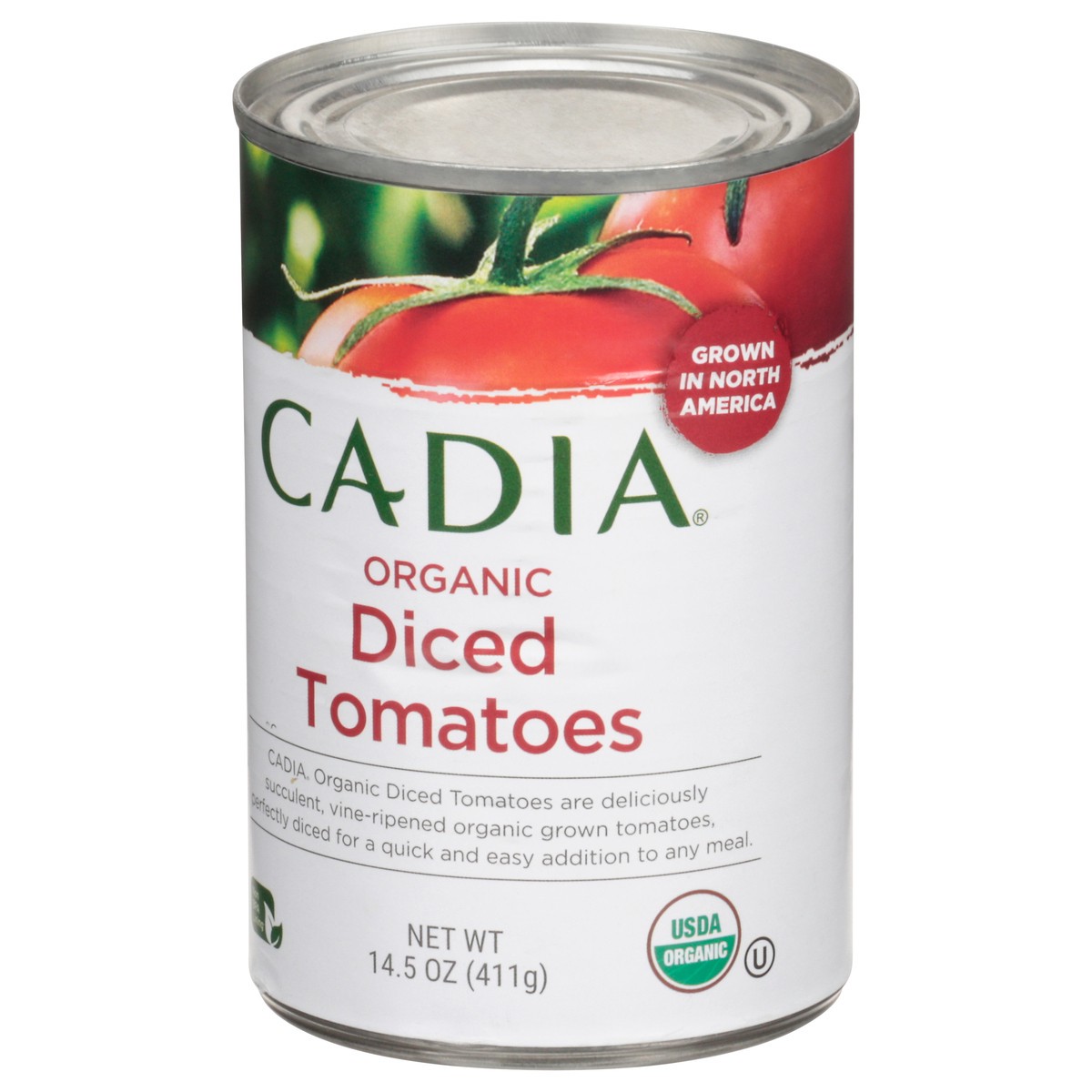 slide 3 of 13, Cadia Diced Organic Tomatoes 14.5 oz, 14.5 oz