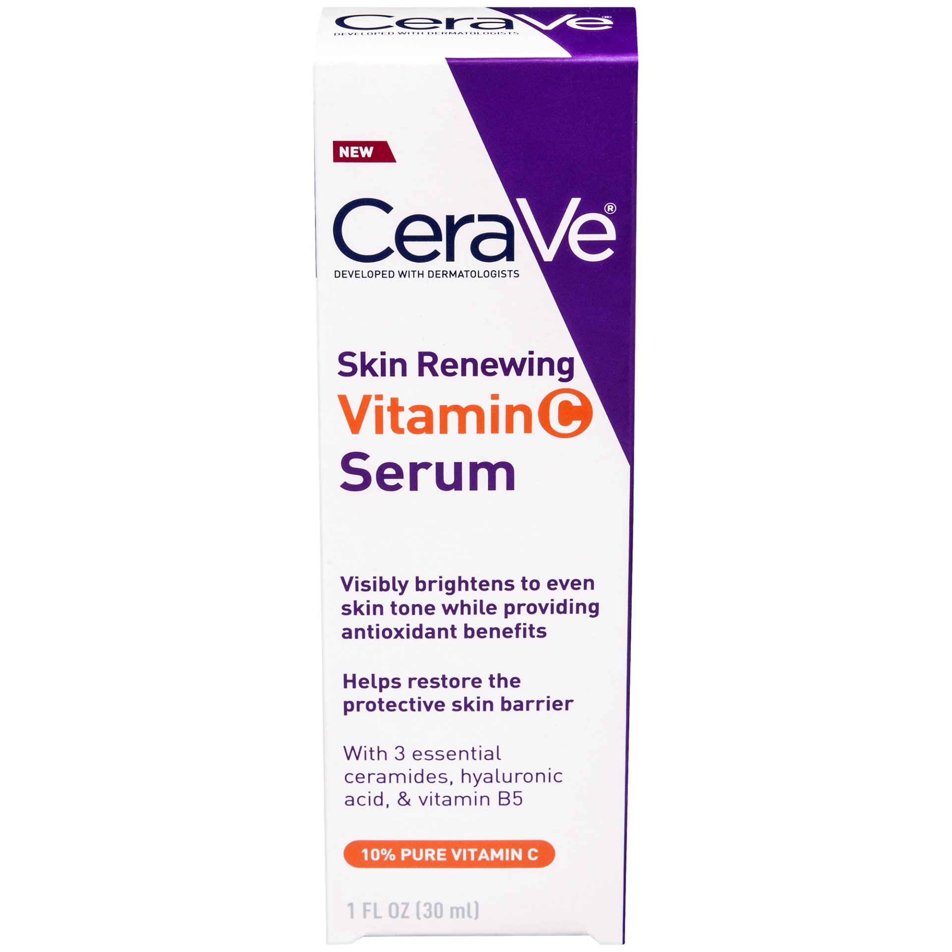 slide 1 of 1, CeraVe Hydrating Tinted Sunscreen, Face, SPF 30, 1.7 fl oz