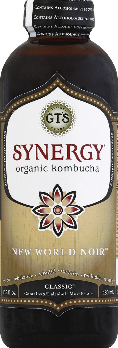 slide 12 of 12, GT's New World Noir Hard Kombucha - 16.2 oz, 16.2 oz