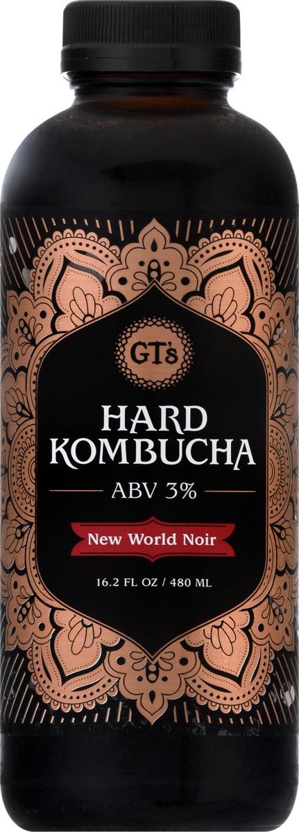 slide 7 of 12, GT's New World Noir Hard Kombucha - 16.2 oz, 16.2 oz