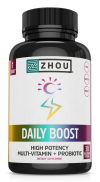 slide 1 of 1, Zhou Daily Boost Multi Vit Cap, 30 ct