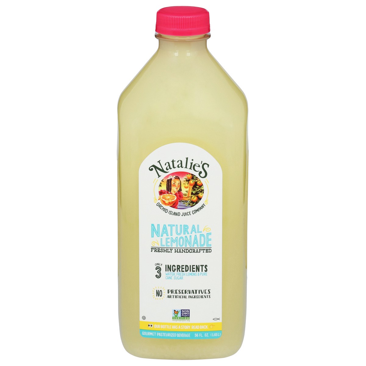 slide 8 of 14, Natalie's Natural Lemonade - 56 fl oz, 56 fl oz