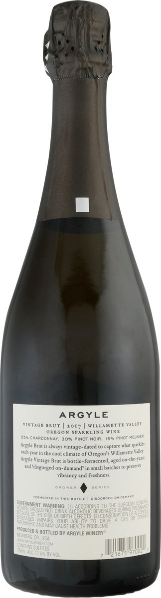 slide 8 of 9, Argyle Brut Sparkling Wine, 750 ml