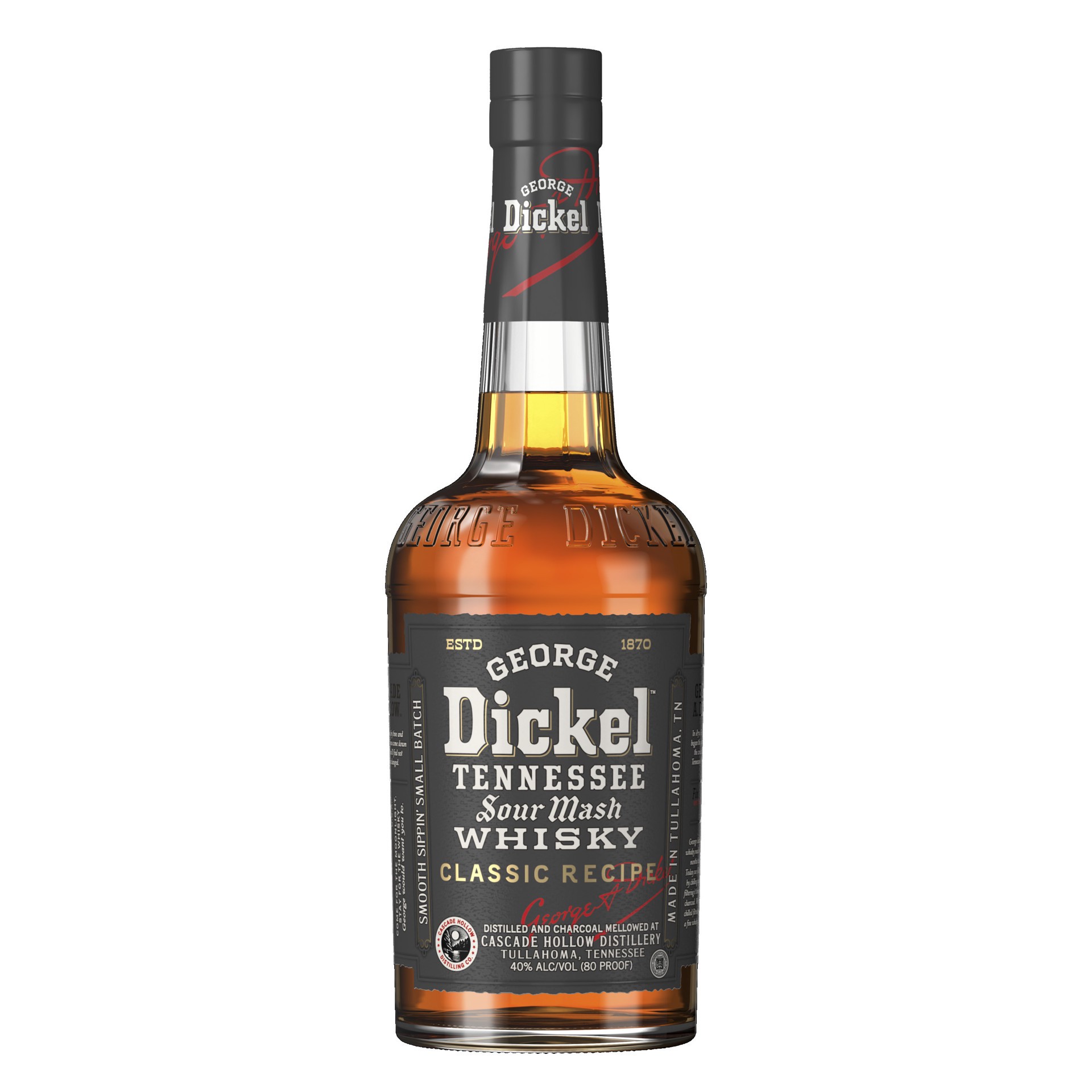 slide 1 of 4, George Dickel Classic Recipe Tennessee Whisky, 750 mL, 750 ml