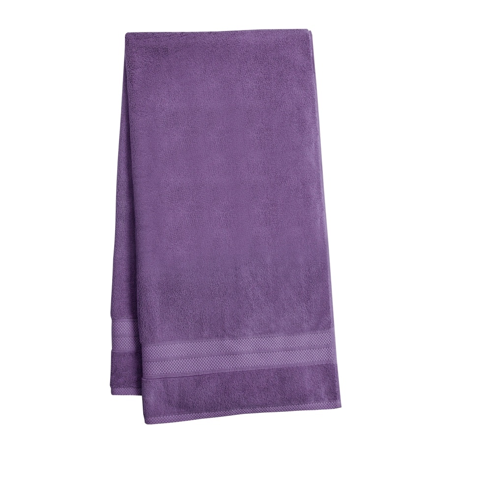 slide 1 of 1, HD Designs Turkish Bath Towel - Montana Grape, 30 in x 58 in