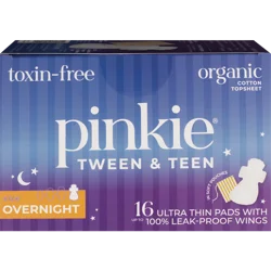 Pinkie Overnight Pads, 16 ct