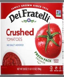 Dei Fratelli No Salt Added Crushed Tomatoes