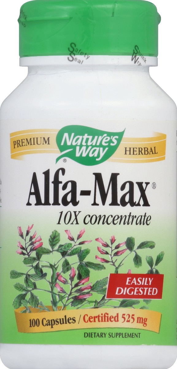 slide 2 of 2, Nature's Way Alfa-Max / 100 Caps, 100 ct