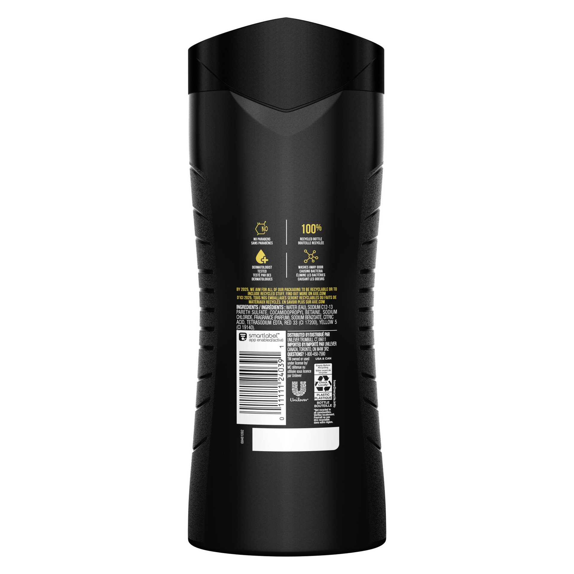 slide 4 of 5, AXE Body Wash Anarchy, 16 oz, 16 fl oz