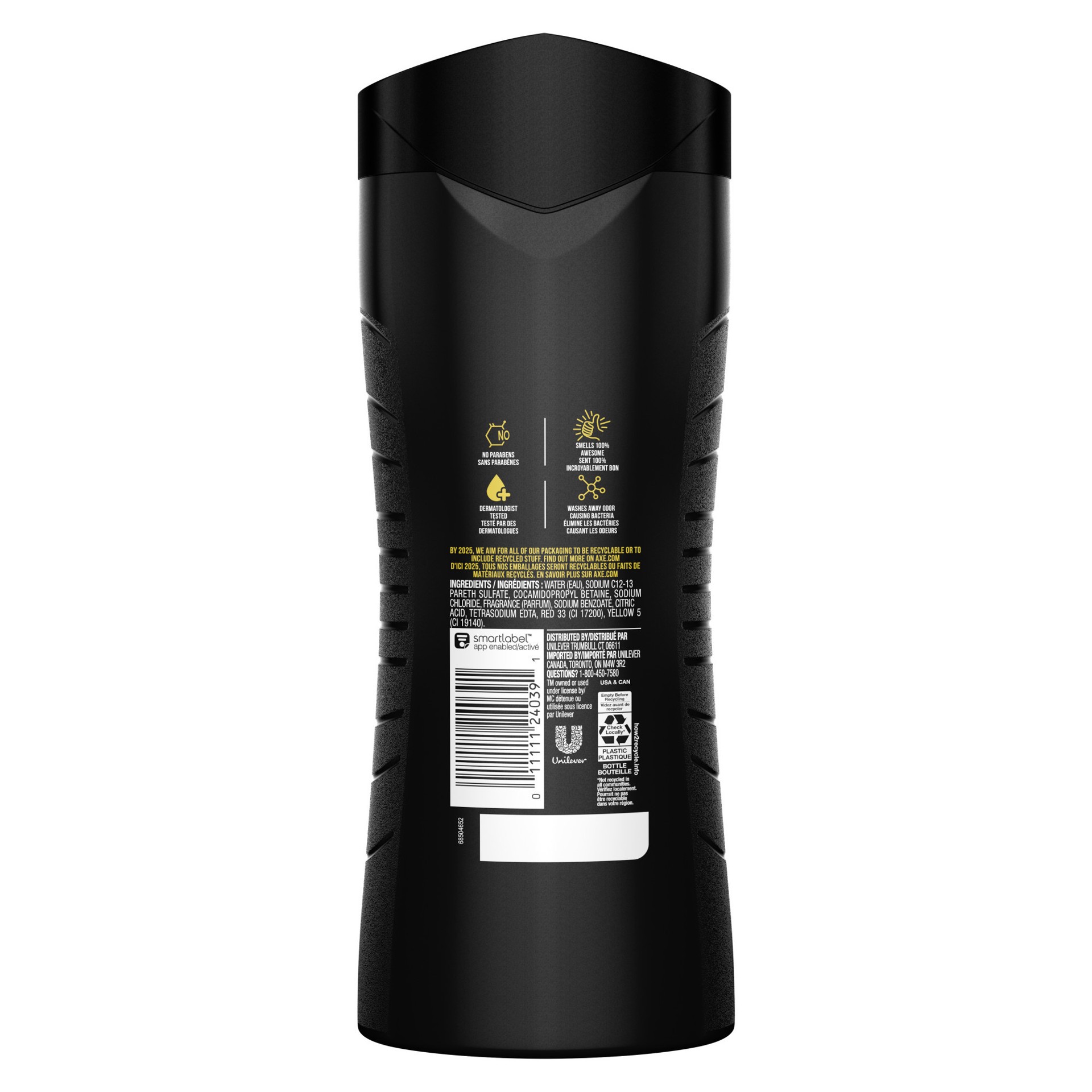 slide 2 of 5, AXE Body Wash Anarchy, 16 oz, 16 fl oz