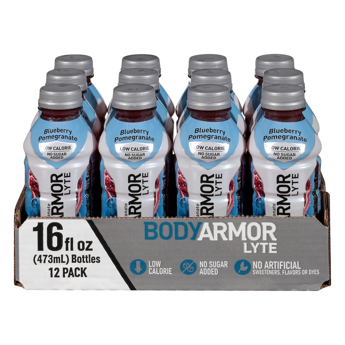 slide 1 of 1, BODYARMOR Blueberry Pomegranate Lyte, 16 fl oz