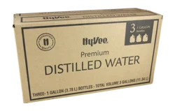 Hy-Vee Distilled Water - 128 fl oz