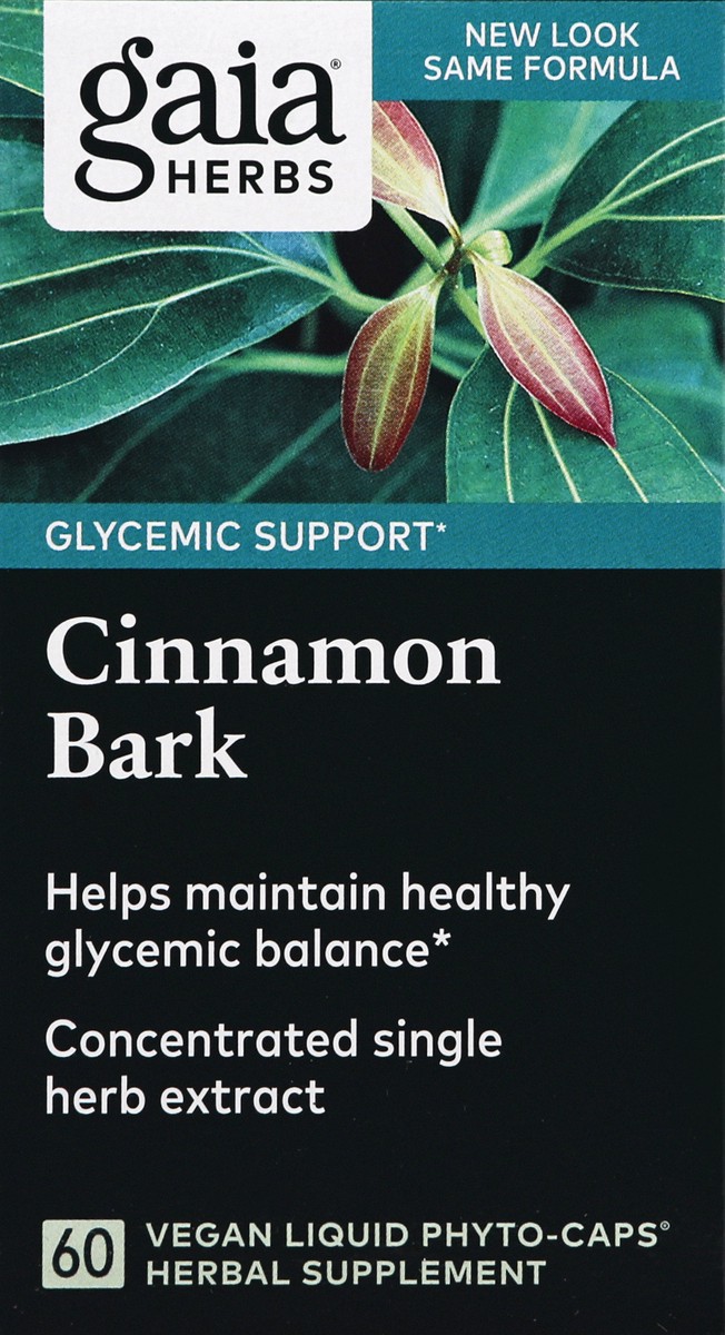 slide 1 of 9, Gaia Herbs Cinnamon Bark 60 ea, 60 ct