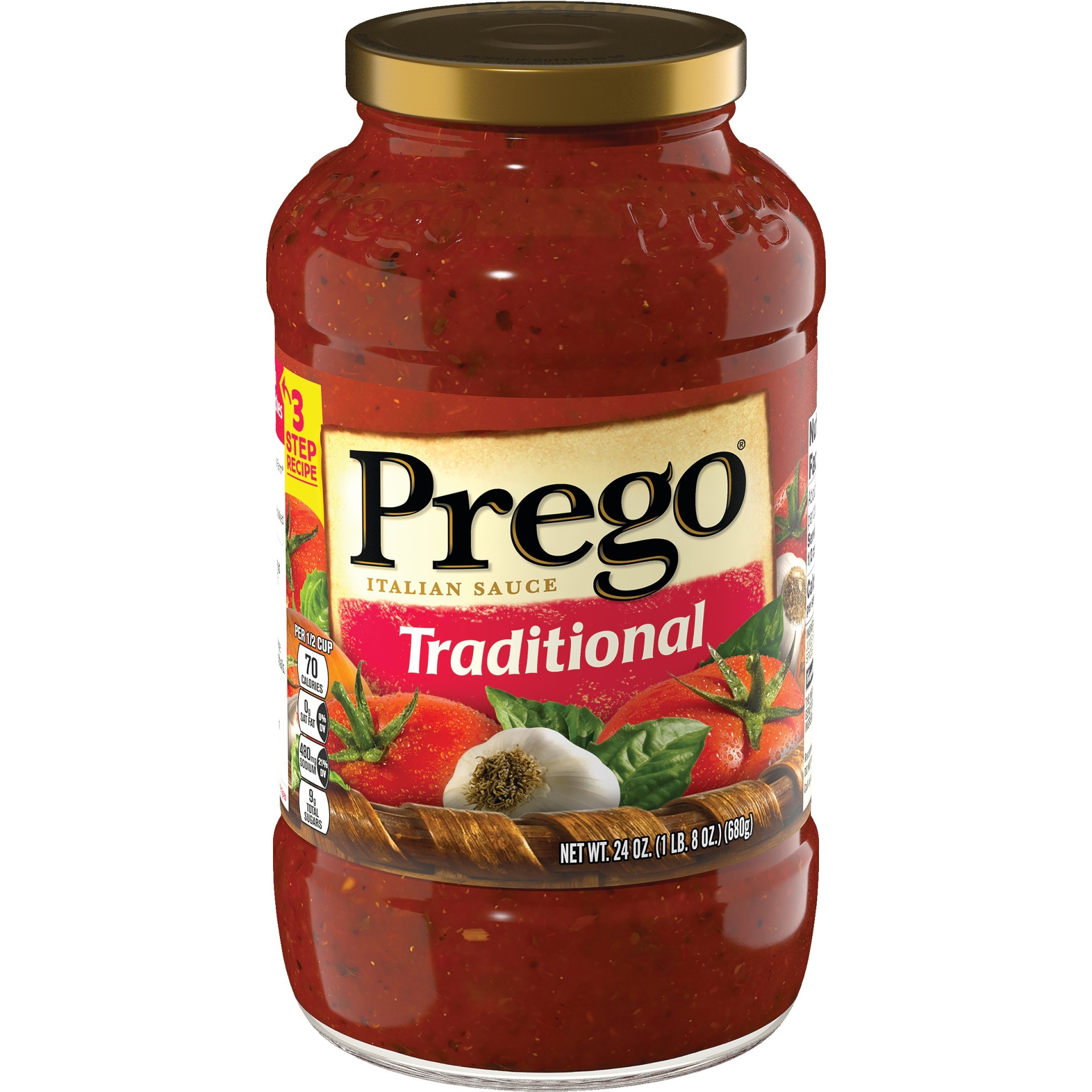 slide 1 of 5, Prego Traditional Italian Sauce, 24 oz