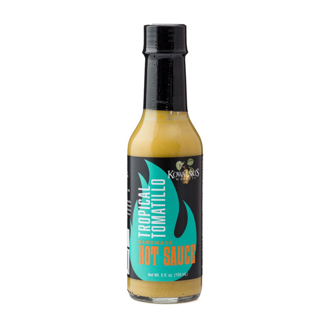 slide 1 of 1, Kwl Tropical Tomatillo Hot Sauce, 5 oz