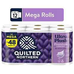 Quilted Northern Ultra Plush Toilet Paper Mega Rolls - 12 Count