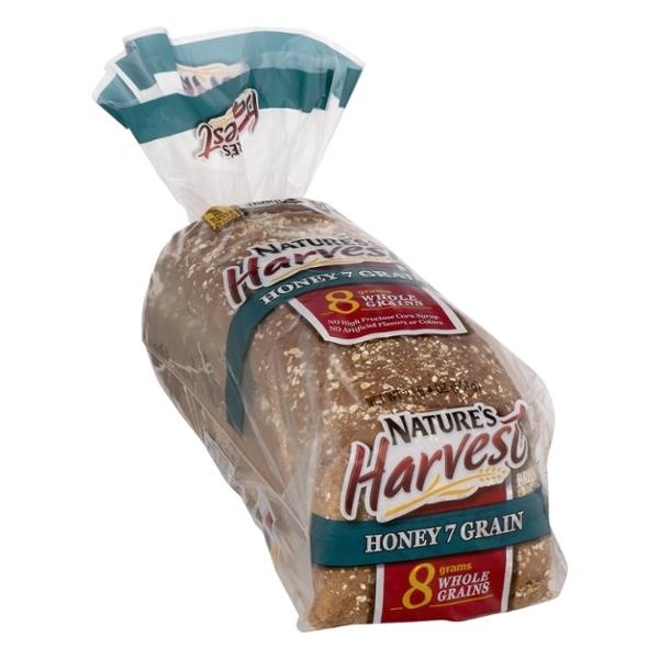 slide 1 of 5, Nature's Harvest Bread 20 oz, 20 oz