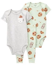 Carter's Neu Lbb Lcs 1P570910 Cookies Green 6M