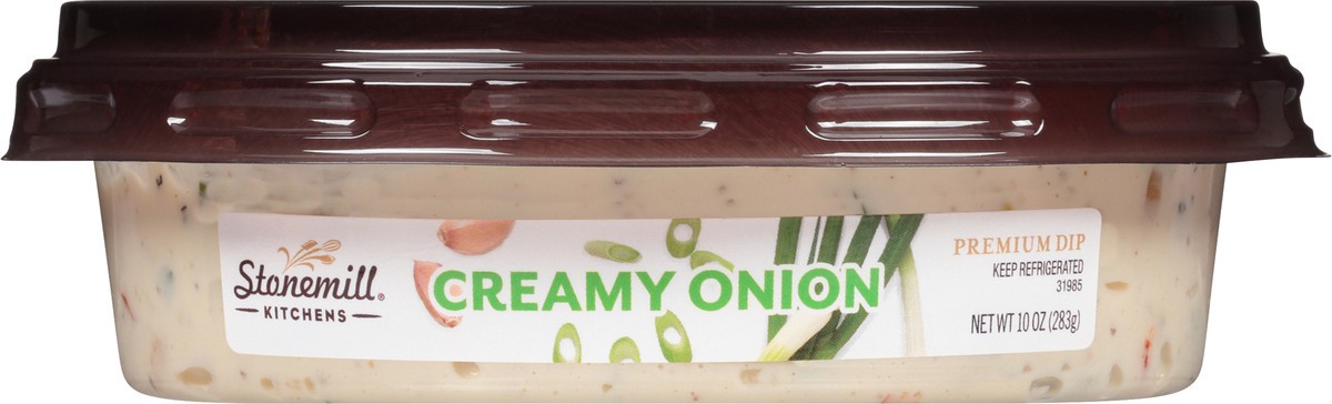 slide 4 of 7, Stonemill Kitchens Kitchens Creamy Onion Premium Dip - 10 oz, 10 oz
