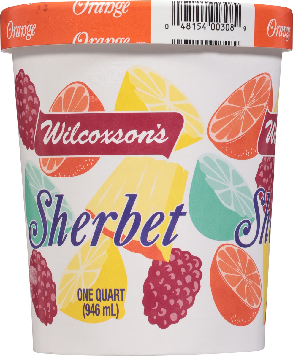 slide 2 of 14, Wilcoxson's Orange Sherbet 1 qt, 1 qt