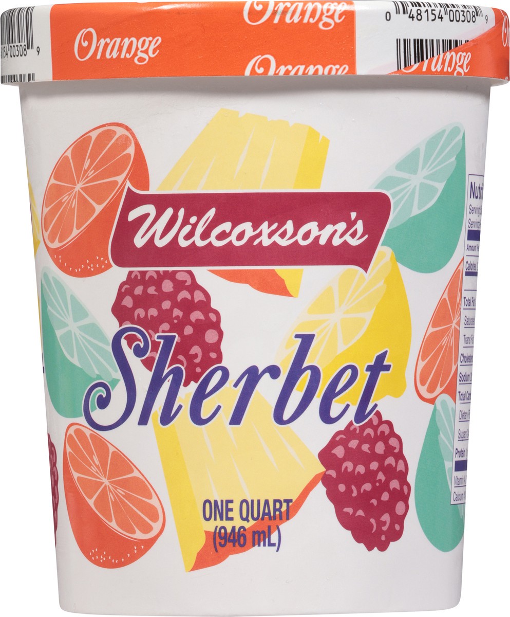 slide 5 of 14, Wilcoxson's Orange Sherbet 1 qt, 1 qt