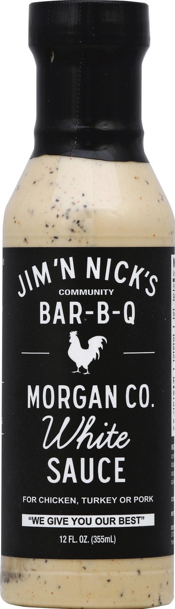 slide 2 of 2, Jim 'N Nick's White Sauce 12 oz, 12 oz