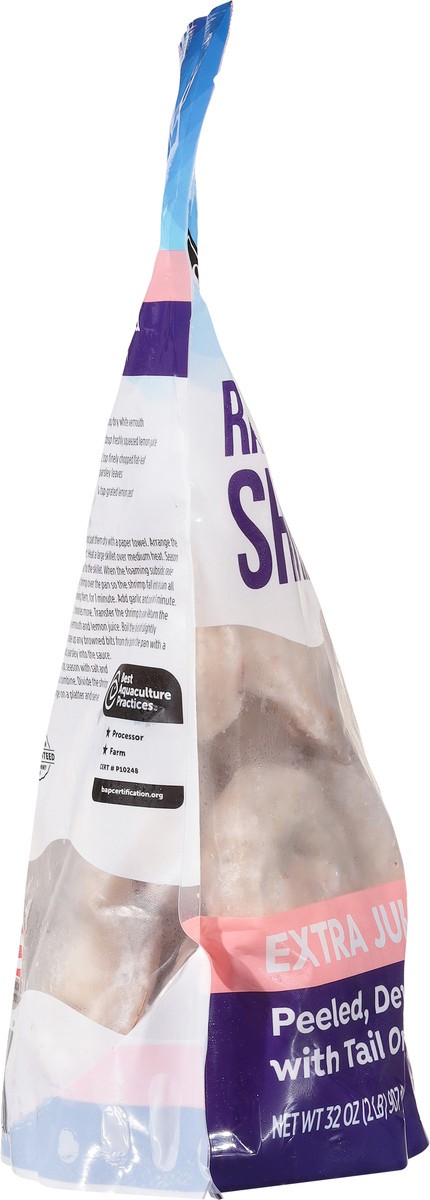 slide 2 of 13, First Street Shrimp 16/20 Raw Tail-On, 2 lb