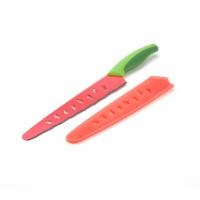 slide 1 of 1, ProFresh Watermelon Knife - Pink/Green, 14.3 in