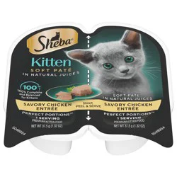 Sheba Soft Pate Premium Kitten Food 1.32 oz