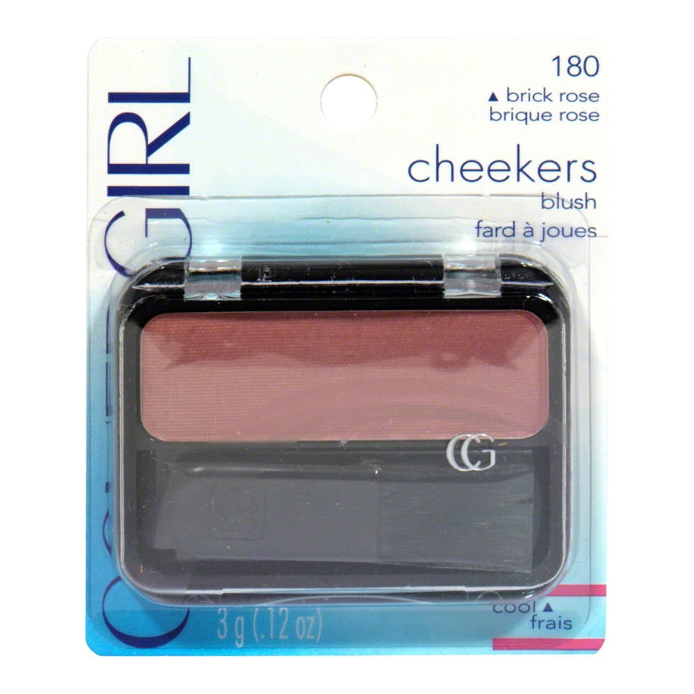 slide 1 of 1, Covergirl Blush - Cool Brick Rose 180, 0.12 oz