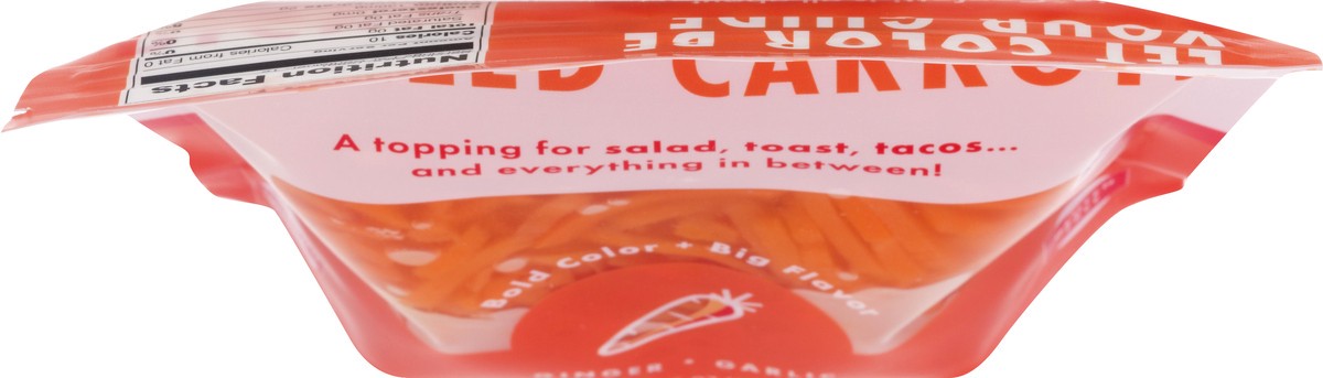 slide 6 of 10, Veggie Confetti Ginger + Garlic Pickled Carrots - 12 oz, 12 oz