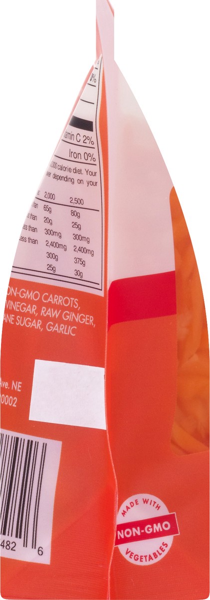 slide 3 of 10, Veggie Confetti Ginger + Garlic Pickled Carrots - 12 oz, 12 oz
