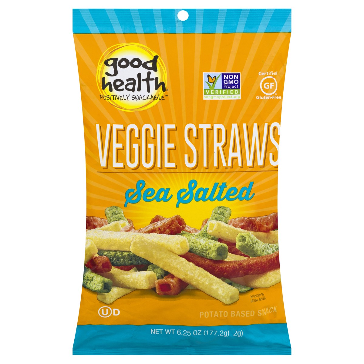 slide 1 of 11, Good Health Sea Salted Veggie Straws 6.25 oz, 6.25 oz
