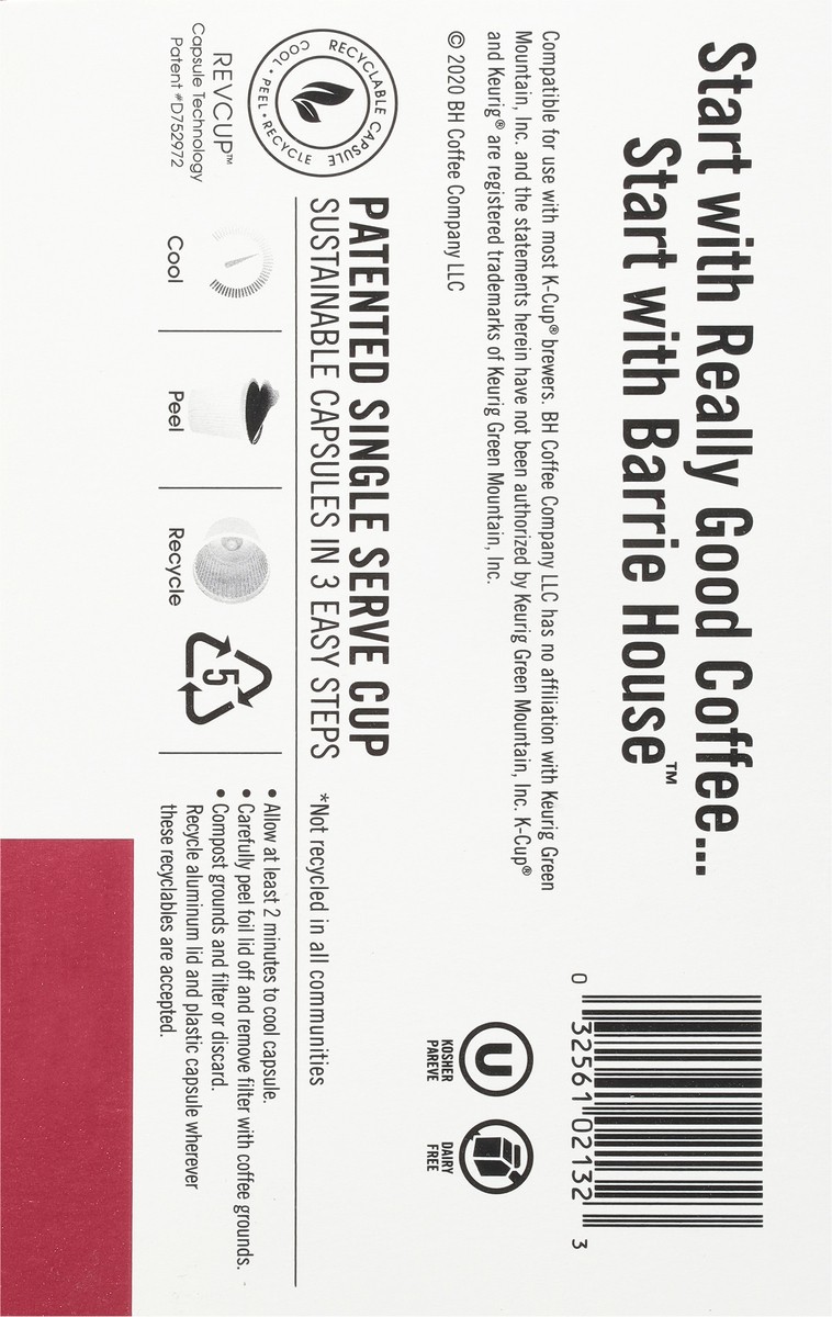 slide 12 of 15, Barrie House Medium Roast Capsules Clay Avenue Coffee - 10 ct, 10 ct