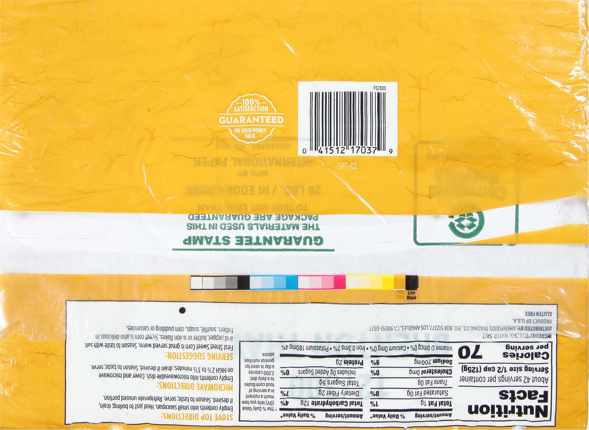 slide 10 of 14, First Street Whole Kernel Corn, 12 ct