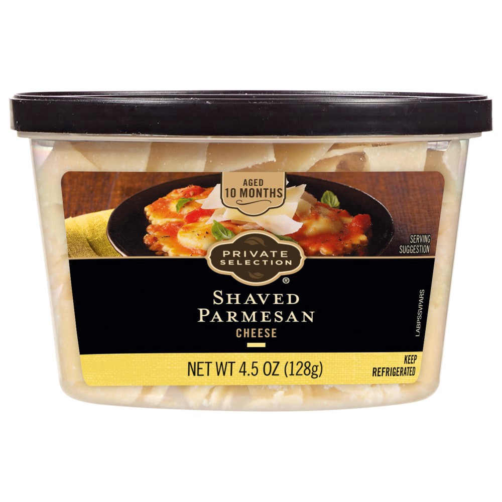 slide 1 of 3, Private Selection Shaved Parmesan Cheese Cup - 4.5 oz, 4.5 oz