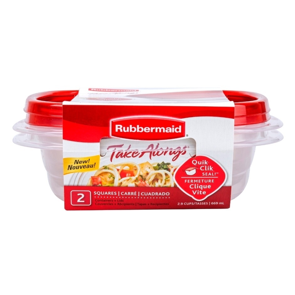 slide 1 of 1, Rubbermaid Take-Alongs Sandwich Container, 2 ct