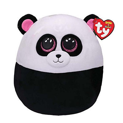 slide 1 of 1, ty Bamboo - Black And White Panda Squish A Boo Plush, 1 ct