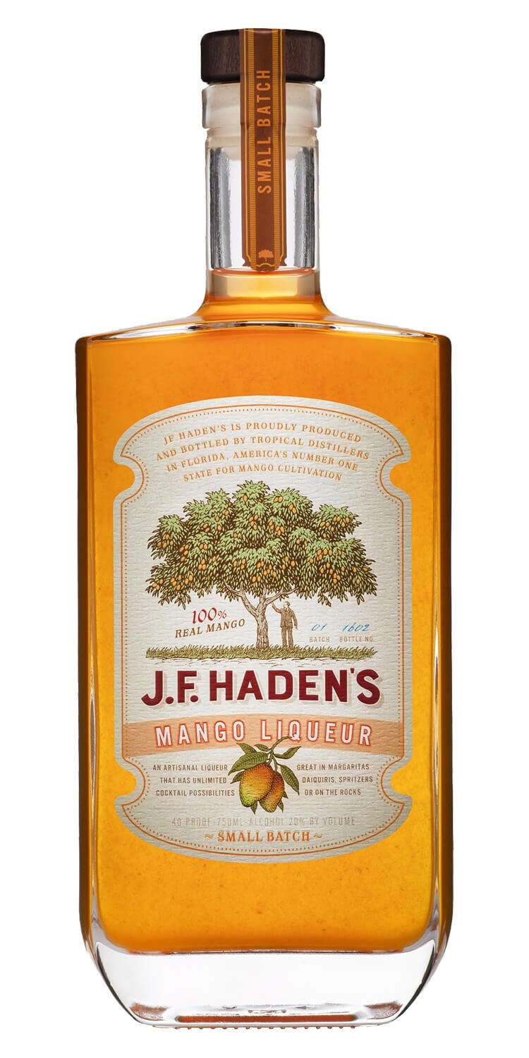 slide 1 of 1, J.F Haden's Mango Liqueur, 750 ml