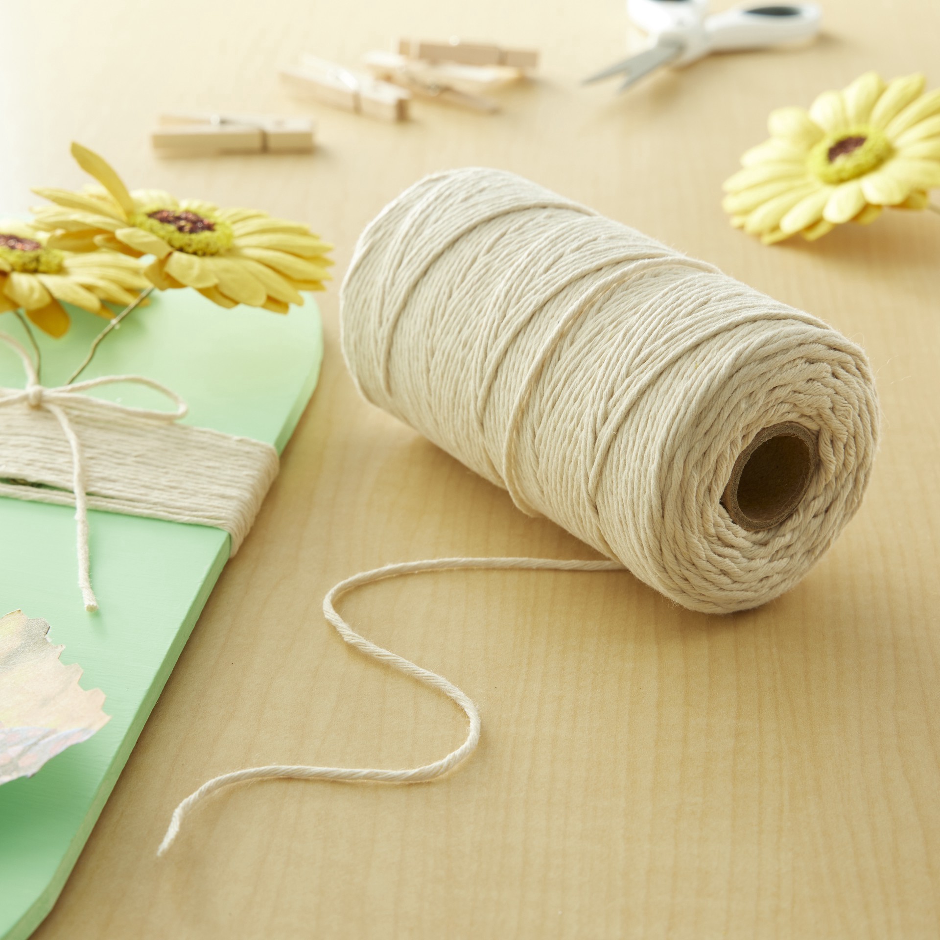 slide 2 of 2, Ivory Twine By Recollections, 180 yd