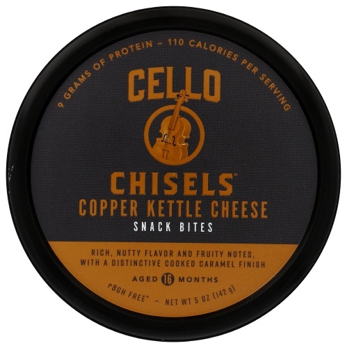 slide 1 of 1, Cello Copper Kettle Cheese Chisels , 5 oz