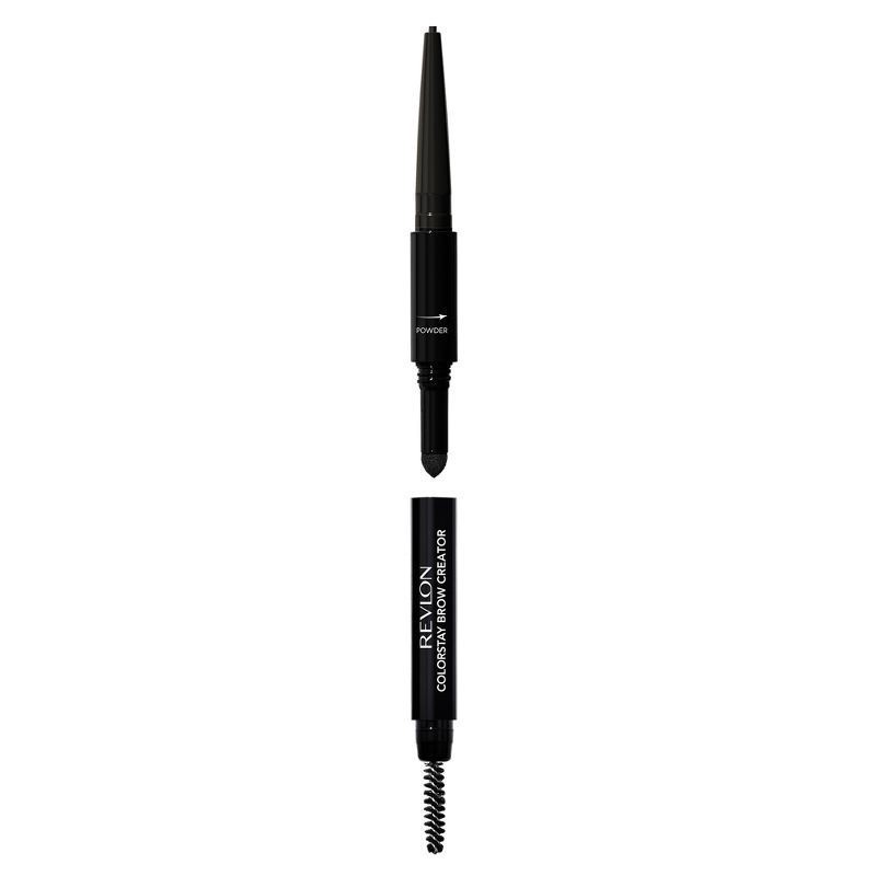 slide 1 of 11, Colorstay Brow Waterproof Creator Pencil - 615 Soft Black - 0.011oz, 0.011 oz